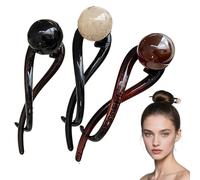 3pcs elegante perla francesa horquilla plátano clip de pelo horquillas mujer pinzas grandes horquillas francesas clip plátano clip clip horquillas horquillas horquilla pelo