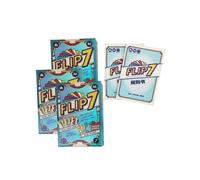 (3pcs)Flip 7, The Ultimate Blend of Press Your Luck and Strategy, Fast-Paced Addictive Card Game, 3+ Players, Ages 8 & Up, 20 minutes Play Time