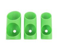 3PCS Foam Pipe Cutter Tool ABS Pipe Insulation Cutting Guide Fixture Precise Alignment for Home Industry (Green)