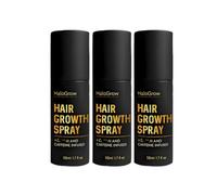 (3pcs)HaloGrow Hair Growth Spray with Biotin & Caffeine - Fast-Acting Hair Regrowth Treatment for Thinning Hair in Men & Women