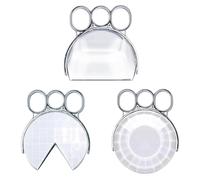 3pcs Handheld Kaleidoscope Camera Filter, 90mm Camera Effects Filter, with Storage Bag, Multi Refraction, for DSLR & Mirrorless Camera Creative Photography, Portrait, Landscape, Video