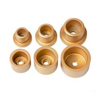 3PCS Hot Melt Die Head Set con puntas de metal para aplicaciones de fontanería con revestimiento anti