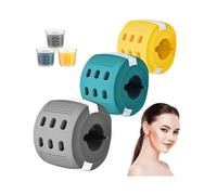3pcs Jaw Exerciser Facial And Neck Toning Jawline Exerciser for Men Women Double Chin Reducer Face And Neck Exerciser Jawline Shaper for Beginner