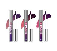3PCS Lip Liner, Peel Off Lip Liner Stain - Lápiz labial de larga duración con diseño Peel Off, color altamente pigmentado y cuidado, no adhesivo, para mujeres, ideal para el día a día, fiestas y