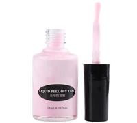 3Pcs Liquid Peel Off Tape for Nails, Nail Polish Corrector, Cuticle Guard Barrier, Fast-Drying Peel Off Formula with Precise Brush, Latex Protection Use for Manicure Application
