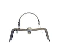 3pcs/lot 20.5cm M Vintage Metal Purse Frame Golden Antique Bronze Silver Kiss Clasp Handle DIY Bag Accessories(Color 1)