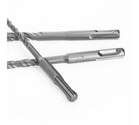 3Pcs/Lot 6 8 10mm SDS Plus Drill Bit 260mm Hammer Concrete Bits S4 Slot Tip Masonry Drill Brick Wall Block Power Tools 001