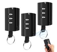 3Pcs Mando Garaje Clonador Compatible con PUJOL VARIO, Mando Garaje Universal 433,42 MHz 3 Canales, Mando Puerta Garaje compatible con PUJOL VARIO BLACK、PUJOL VARIO MARS、PUJOL VARIO OCEAN