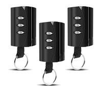 3PCS Mando Puerta Garaje 433.92 MHz, Mandos Puertas Automáticas Clonador Compatible con PUJOL Vario Black, Mars y Ocean, Mando Garaje Universal 3 Canales Fácil de Programar