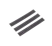 3PCS MBA Pegatinas Clave para Piano de Pulgar de 7 Teclas, Nota Musical para Principiantes, Decoración e (WHITE) (BLACK)