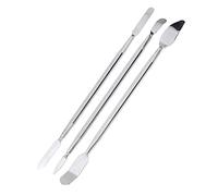 3PCS Metal Spudgers Stainless Steel Small Pry Bar with Non Slip Handle for Electronic Appliance Repair
