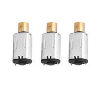 3PCS Motor de vibración DC 1.5V 3V 6V 1000RPM M20 Mini Micro Motor de Vibración Motores Vibradores Eléctricos Rueda Giratoria Excéntrica de Latón Para Instrumentos de Belleza
