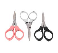 3Pcs Nail Scissors Stainless Steel Manicure Scissors Multifunctional Travel Nail Art Tools for Home Salon Professional Use