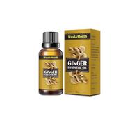3PCS Natural Ginger Oil Lymphatic Drainage Massage Oil