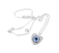 3pcs Necklace Fine Accessories Women for of The Lid Pendant Decor Jewelry Fashion Accessory Creative Neck Chain Alloy Blue