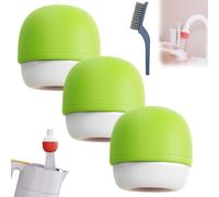 3PCS Newbeew 6-Layer Deep Purification Faucet Filter, Mushroom-Head Faucet Filter, Multi-Layer Deep Purification Faucets Water Filters, Water Purifier Replacements for Home Bathroom (3A)