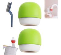 3PCS Newbeew 6-Layer Deep Purification Faucet Filter, Mushroom-Head Faucet Filter, Multi-Layer Deep Purification Faucets Water Filters, Water Purifier Replacements for Home Bathroom (2A)