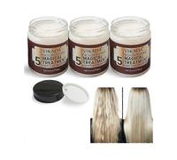 3pcs Nourishing Magical Treatment,Vikada Magical Hair Mask, 5 Seconds To Restore Soft Hair,Collagen Hair Mask,Professional Repair Hair Magical Treatme