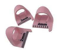 3Pcs Patchwork Sewing Aid Finger Quilting Ruler Patchwork Stitching Measuring Tool Sewing Auxiliary Tool 2MM 3MM 4MM Multifunctional Quilting Ruler