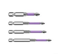 3pcs PH2 Tipo de Lote Puntas de Destornillador Cruzado Para Taladro Eléctrico Y Aplicaciones Manuales en Casa y Taller (65-70-90)