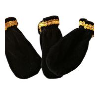 3pcs Piano Pedal Pedal Cubiertas Almohadilla Pie Capas Protección Pedal Piano Caso Casos Casos Terciopelo Cubiertas Pie Pie No Liple Accesorios Instrumentos Musicales