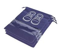 3pcs Polvo portátil? Prueba del ALMACENA DE LA FABLA DE LA FABLICA con LOS Trabajos Bag Purplish Azul AG, L, sin impresión Bagshoes Bagdrawst Bagdrawst (Bolsa de Tela sin Sentido)