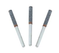 3Pcs Punta de Amolar para Afilar Sierras de Cadena, Diámetro 5/32" - Piedras para Motosierra, Accesorio para Herramientas Rotatorias