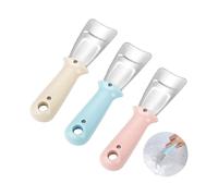 3pcs Refrigerator Ice Shovel,stainless Steel Deicing Shovel with Plastic Handle