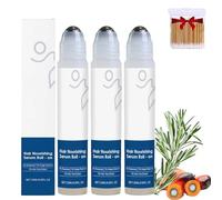 3Pcs Rosemary Hair Serum Roll-On,Nourishing Scalp Care For Fuller, Healthier-Looking Hair,Supports Hair,No-Rinse,Fast-Absorbing Formula For Women & Men.