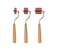 3pcs Rubber Rollers Rollers for Crafting, Ink Roller Set with Comfort Grip for Printmaking, Crafts 2025