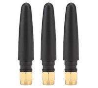 3Pcs / Set 3DBi 2G / 3G / gsm GPRS Mini Antena de Ganancia de Peso Ligero Portátil de 5 cm, Tamaño Pequeño y Portátil, Utilizado en Equipos de Transmisión de Datos(Madre de SMA Recta)