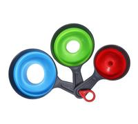 3pcs/set Jam with 3 Sizes for Filling Bottles Kitchen Funnel Wide Mouth Home