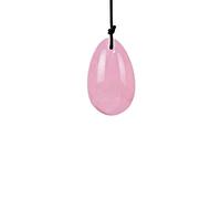 3Pcs / Set Natural Rose Quartz Yoni Egg Women Kegel Exercise Jade Egg, 1 Medium Egg