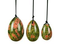 3Pcs / Set Yoni Egg Women Kegel Exerciser Natural Jade Egg