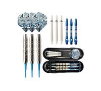 3Pcs Soft Tip Darts 21 Grams Aluminum Shafts Standard Flights,Iron Barrel