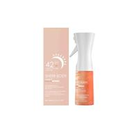 3PCS Sunscreen Spray Anti UV Protection Isolation Refreshing Non Sticky Sheer Setting Spray Spf 42 Sunscreen Oil Skin Care