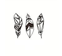 3pcs, Three Leaves Wall Decoration, Hanging Art, Room Decor, Home, Holiday, Festivals Sence(Y3147-02)