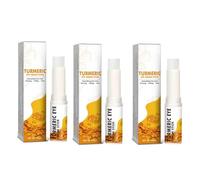 3pcs Turmeric Eye Cream Stick Lift and Firm Nourishes Softens Eye Area Reduce Puffiness Improve Elasticity