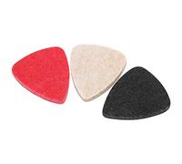 3pcs Ukulele Picks FIENTE Partes de Performance de la Guitarra Universal Accesorios Instrumentos Musicales para un Sonido Nítido (Color mixto 3 piezas)