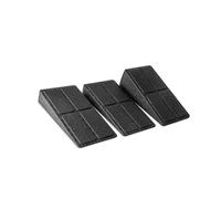 3pcs Yoga Bricks Squat Wedge Blocks Slant Board Adjustable Non-Slip Foot Stretcher for Gym Fitness
