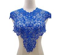 3Piece 33cm DIY Lace Collar For Patchwork Sewing Scrapbooking Neckline Fabric(Round collar)