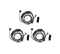 3piezas 2.5mm Auricular De Microfono De Garganta Auriculares Microfono PTT Para Walkie Talkie Radio TLKR T5 T80 T60 T6 T8 Talkabout MR350R
