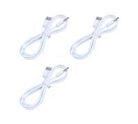 3piezas 3.5 mm Enchufe Audio AUX Zu USB 2.0 Enchufe Cable de Carga del Adaptador 1M
