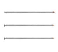 3piezas 98cm 38.5 Pulgada 7 Secciones Reemplazo de Antena Telescopica para FM Radio TV