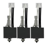 3PK 0,2 mm 0,4 mm 0,6 mm cerámica Hotend para Kobra S1/ ACE Pro, cabezal de impresión de acero inoxidable kit, Hot End Kobra S1 Extrusora Hotend con boquilla de latón Montaje de tubo de impresión