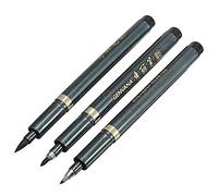 3pz Agua Pincel waterbrush bolígrafos Arte Pinceles L 'umidificazione Caligrafía Acquarello Bolígrafo rotulador cepillo Juego manga para escribir Dibujo
