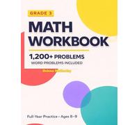 3rd Grade Math Workbook: Full-Year Practice with Addition, Subtraction, Multiplication, Division, and Word Problems for Kids Ages 8-9 (SmartSteps Math Series)