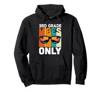 3rd Grade Students Vintage Vibes Only Back To School Sudadera con Capucha