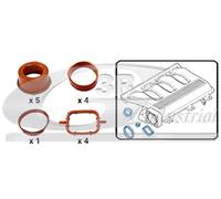 3RG INDUSTRIAL - Kit Juntas Colector Admision (14Pcs)- OEM 11617790701 11617792019 11617800585 11612246949 11617790198 11612245439 11612246945