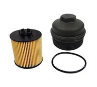 3RG INDUSTRIAL - Kit Tapa Y Filtro Aceite - OEM 03C115562 + 03C115433A - Piezas para Coche Recambios Motor y Otras Partes de Vehículo - Compatible con los Distintos Modelos de Coche.